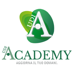 Logo UdiAcademy, istituto di formazione per audioprotesisti